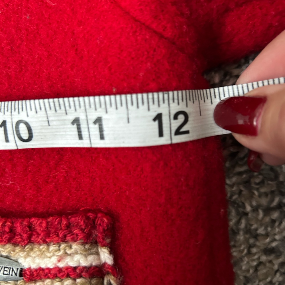 Giesswein Vintage Made in Austria Pure New Wool Infant Jacket EU size 68 - Picture 8 of 10